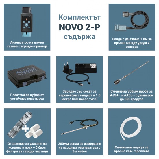 Газанализатор Novo 2 с принтер