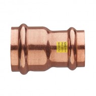 Медна прес редукция за газ - ф22 x ф18 - Ж/Ж