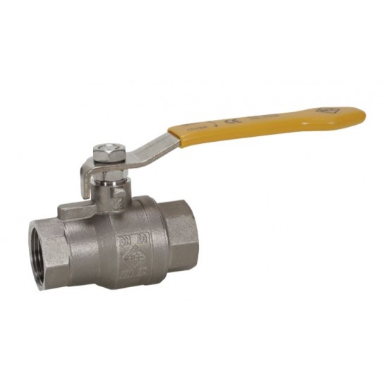 Неръждаем сферичен кран за газ Ж/Ж - 3/4“