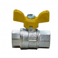 Сферичен кран за газ с Т-образна ръкохватка RB, Ж/Ж - 1/2“